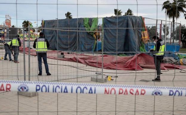 Muere la segunda niña herida al salir volando el castillo hinchable de Valencia