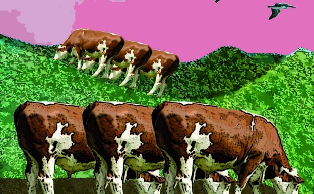 Un enemigo de la vaca