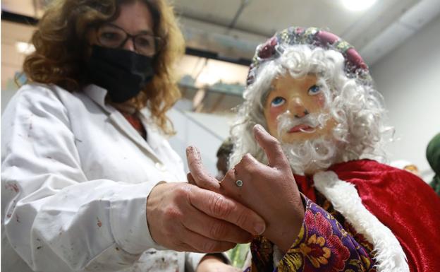 Denuncian los reiterados destrozos en el belén de la plaza Gipuzkoa