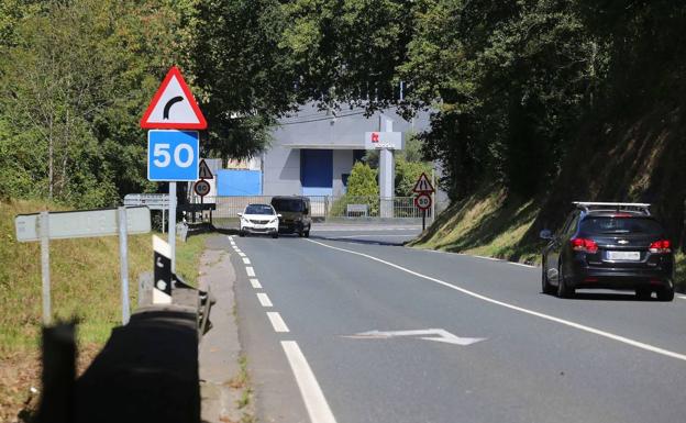 Un herido en un accidente registrado en la N-634 en Elgoibar