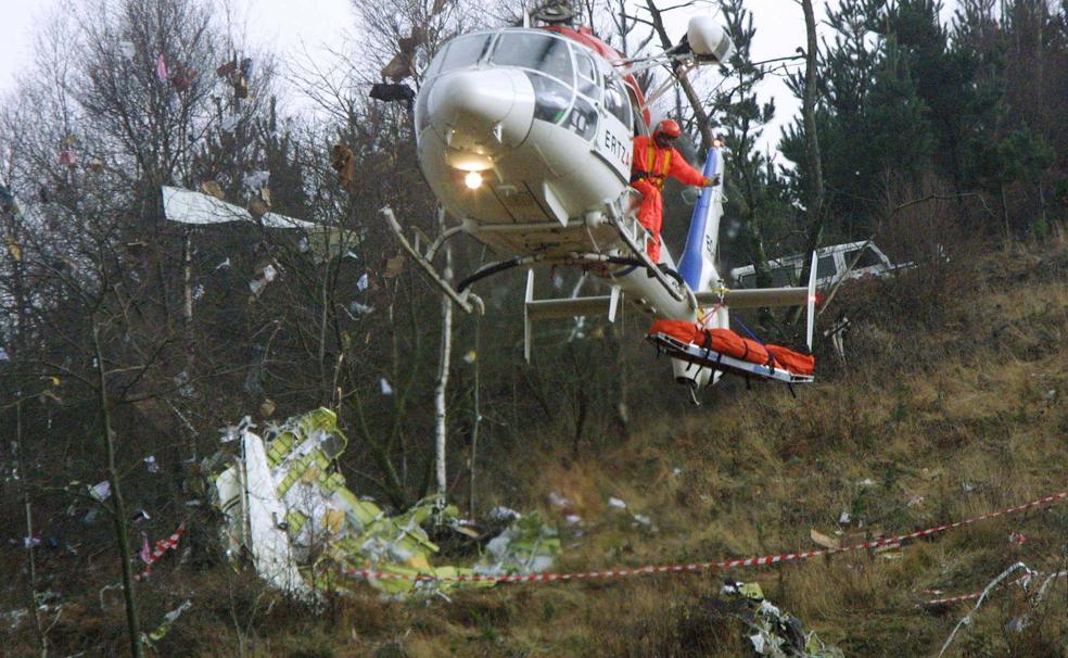 Veinte años de uno de los peores accidentes aéreos de Euskadi