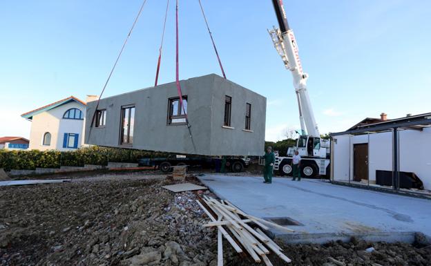 El Gobierno Vasco fomenta la construcción de casas prefabricadas