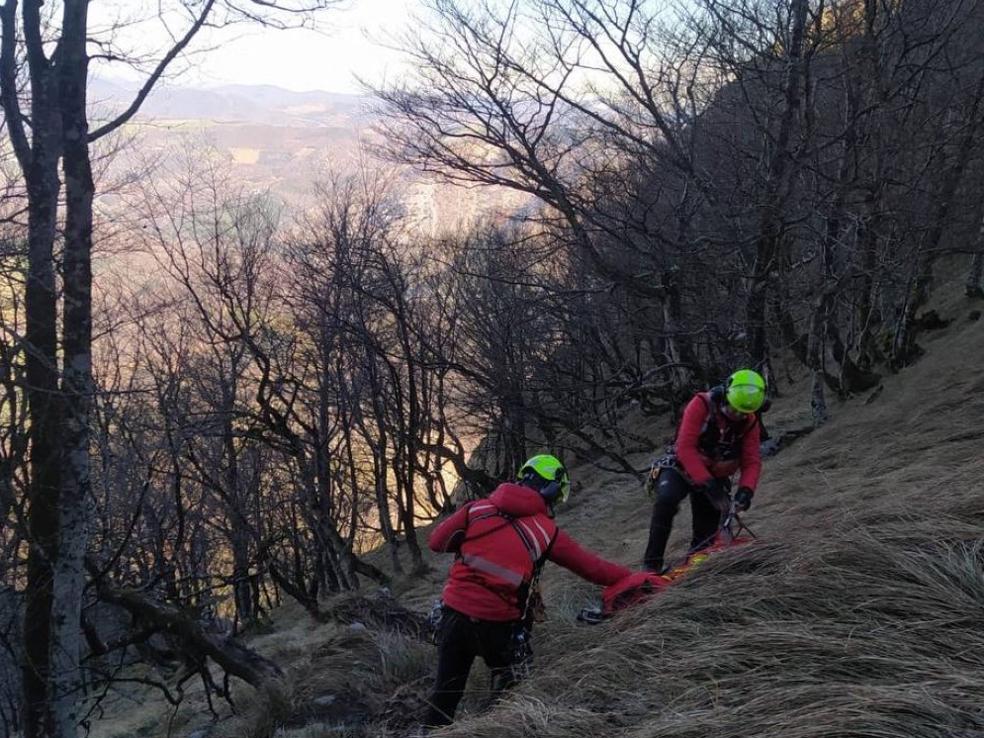 La montaña se lleva a dos guipuzcoanos