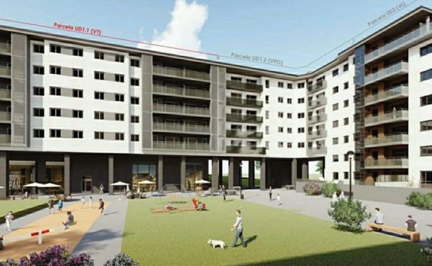 Ermotegin eraikiko diren 25 etxebizitza tasatuetan izena emateko epea zabalik