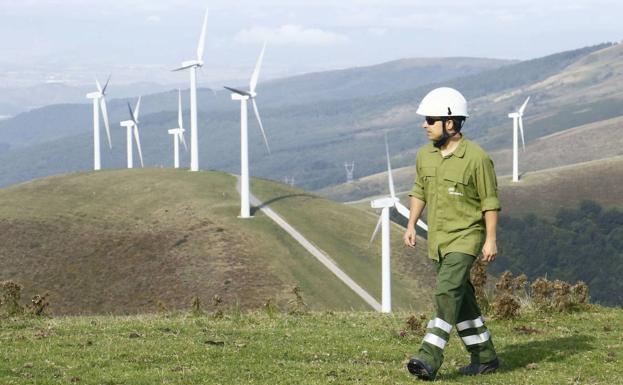 Iberdrola instalará las primeras baterías del Estado para el sector eólico en Elgea y Oiz