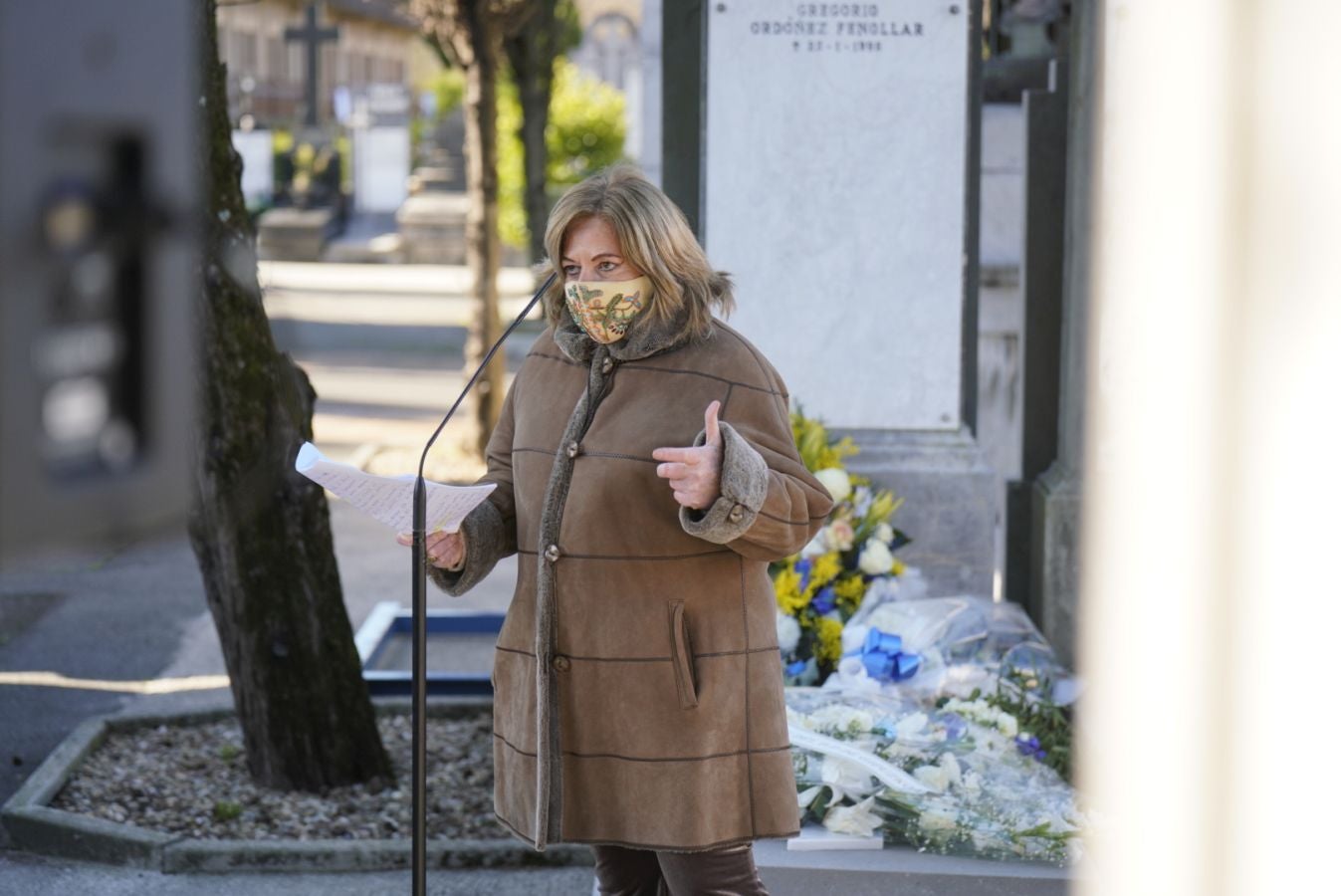 Homenaje a Gregorio Ordóñez en Polloe en el 27 aniversario de su asesinato