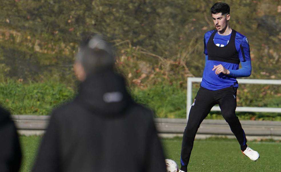 Última sesión antes de recibir al Getafe, con Isak pero sin Zubimendi