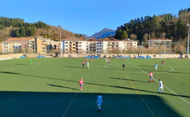 El Aloña Mendi se trajo un punto de su partido contra la UDA en Ibarra