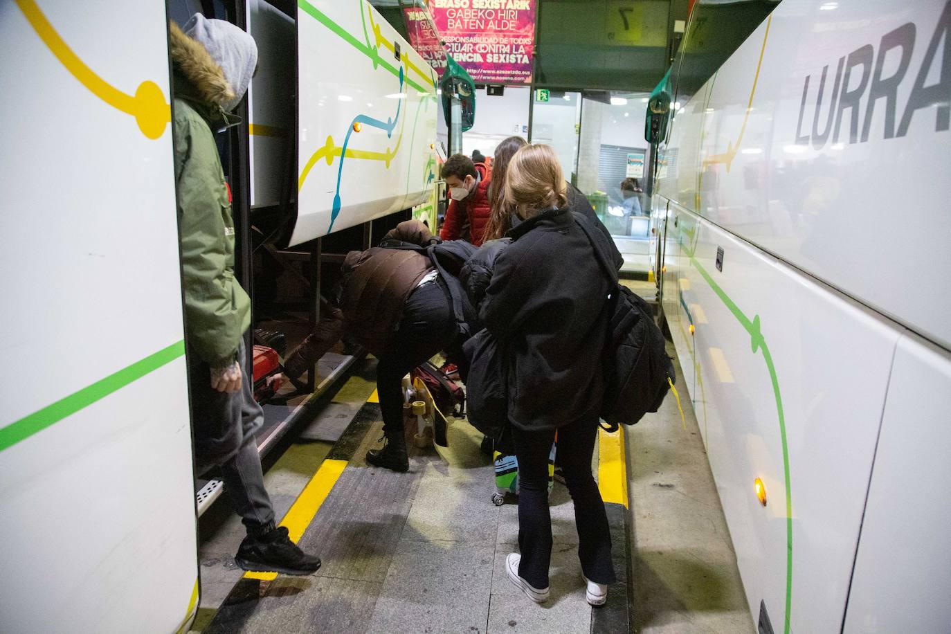 Denuncian escasa seguridad de la estación de autobuses de Donostia