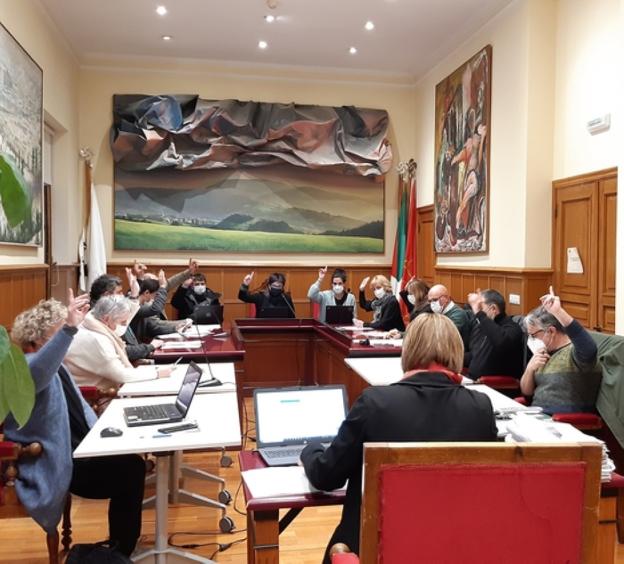 Udal dirulaguntza lerroak onartu dira urtarrileko plenoan