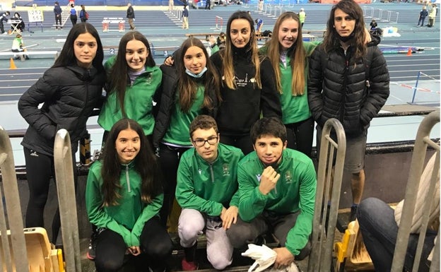 La pertiguista Malen Ruiz de Azua se hace con el oro de Gipuzkoa y Maialen Axpe con la plata