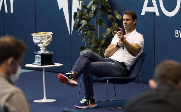 Nadal: «Quiero ser el que más grandes tenga, pero no me obsesiona»