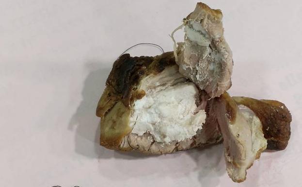 Detectan de nuevo carne con veneno para perros junto a un polígono de Soraluze