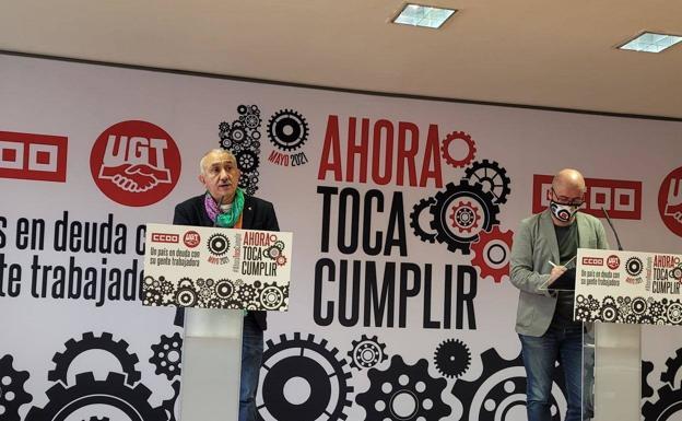CC OO y UGT revierten su tendencia y ganan representación sindical en Euskadi el último año