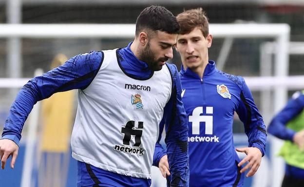 Mikel Merino y Aihen Muñoz asoman por Zubieta