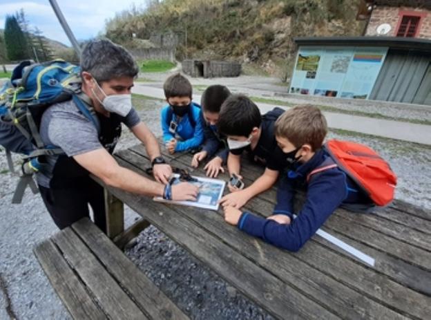 'Iparra galdu gabe' orientazio jolasa bihar, Arditurrin