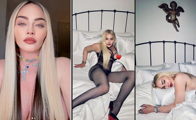 Madonna sigue exhibiendo cuerpo a sus 63 años