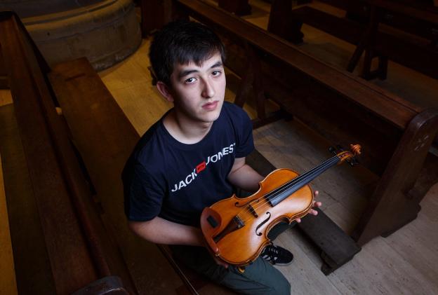 «Espero mantener la pasión por el violín durante toda mi vida»