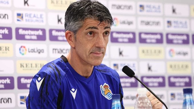 Imanol Alguacil: «Ellos nos tienen ganas y nosotros también a ellos. El equipo está al 100%»