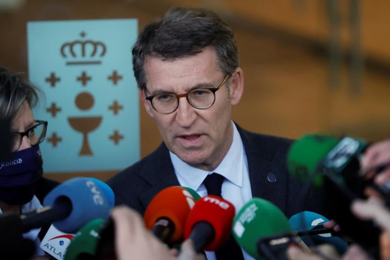 La autoridad de Feijóo