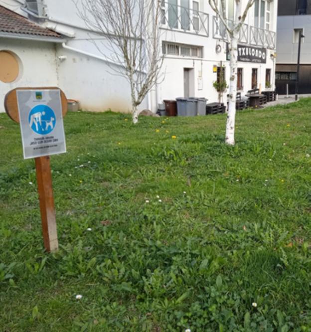 Txakurrak lotuta eraman behar direla jakinarazi du Udalak