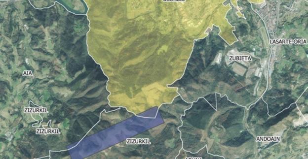 Andatza hegoaldean parke eolikoa eraikitzeko asmoa dute