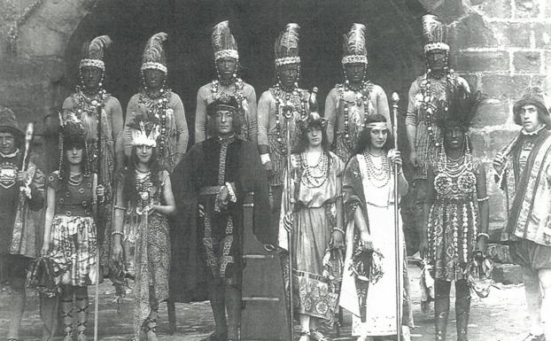 Los 29 desembarcos de Elcano representados en Getaria