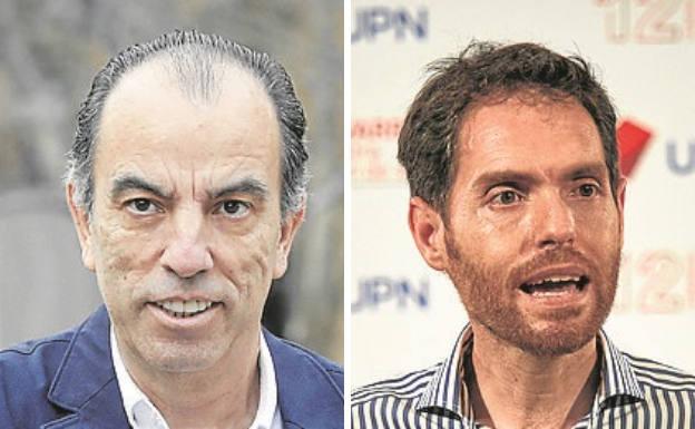 Adanero y Sayas, expulsados de UPN dos años y medio