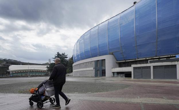 Un tercio de los alrededores del estadio de Anoeta se reurbanizarán a finales de año