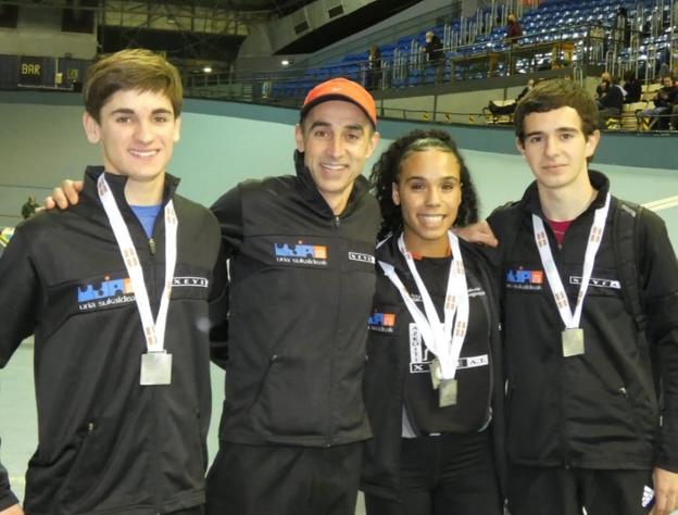 Emaitza ezin hobeak ari dira lortzen azkoitiar korrikalari gazteak