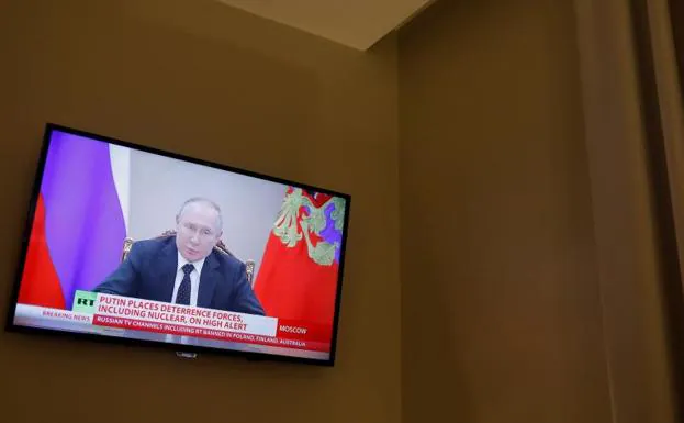 Direct from Vladimir Putin on the Russia Today (RT) channel.