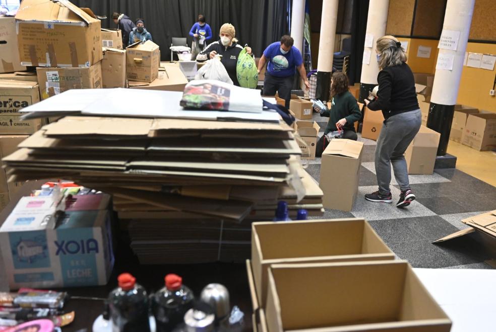 Tolosa, solidaridad exprés con Ucrania