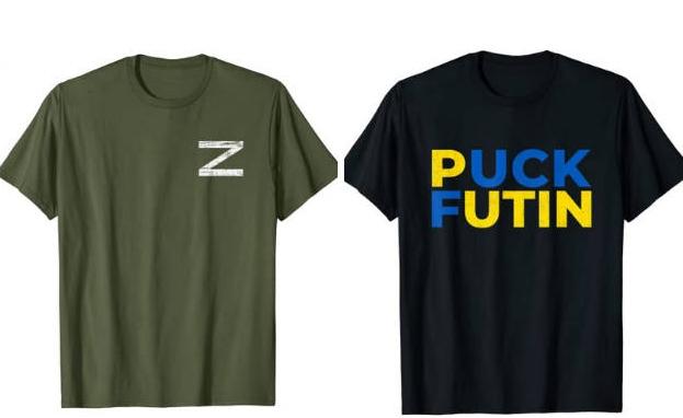 Amazon retira de su portal el 'merchandising' con la letra la 'Z', el nuevo símbolo de apoyo al ejército ruso