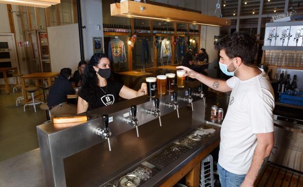 Bidassoa Tap Room, buena birra fresca y comida a tutiplén