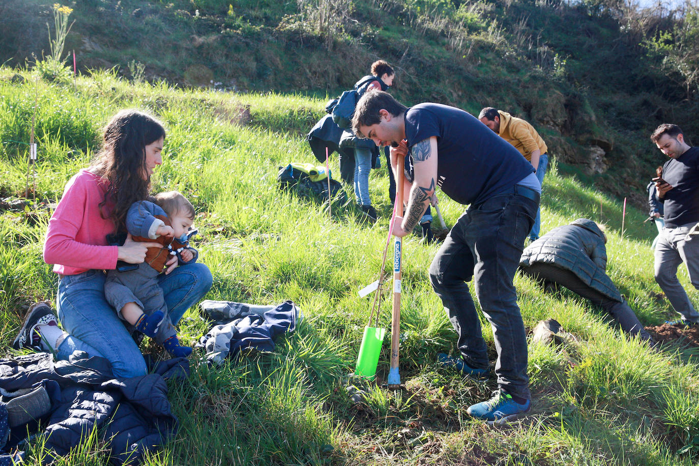 Día del Árbol en familia en Astigarraga
