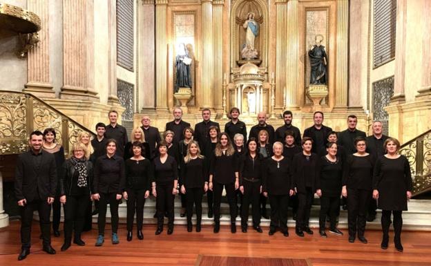 Canciones latinoamericanas con las voces del Orfeón Bergarés y Orfeoi Gazte