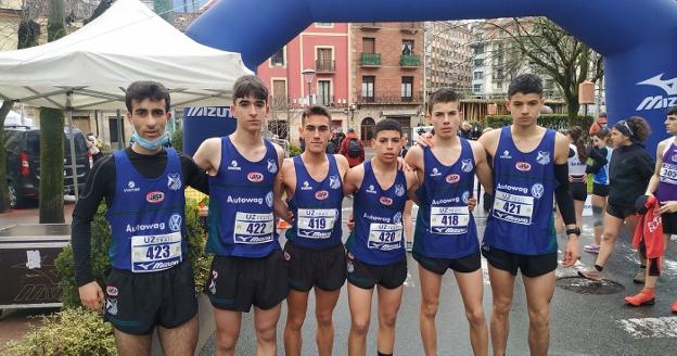 Cuatro atletas urdiñas al estatal de cross