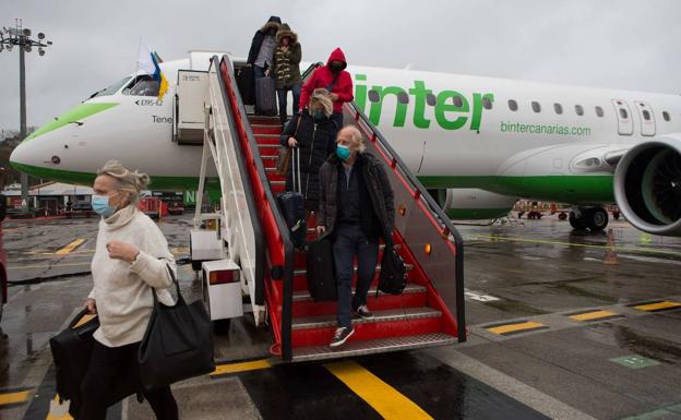 El número de pasajeros crece un 506% en febrero en el aeropuerto de Hondarribia