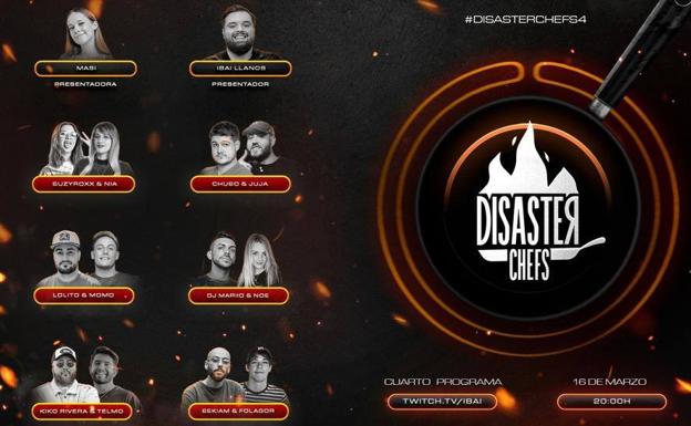 El zumaiarra Telmo Trenado y Kiko Rivera, pareja sorpresa en el programa de Ibai Llanos