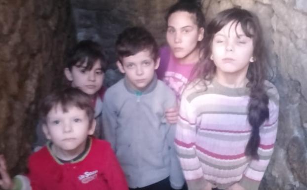 Una semana sobreviviendo bajo las bombas