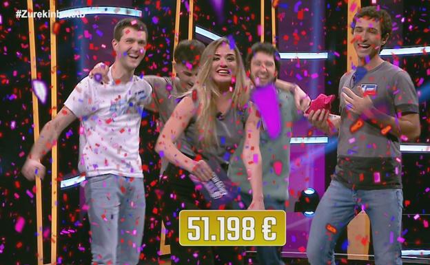 51.198 euroko zakua banatu du 'Zurekin Bat' lehiaketak