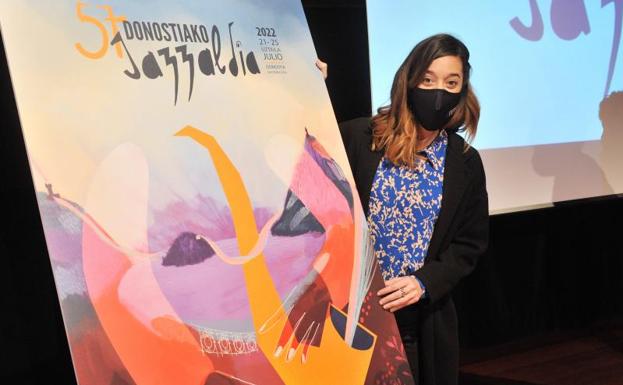 El 'abrazo' protagoniza el cartel del Jazzaldia, que rendirá homenaje al pueblo de Ucrania