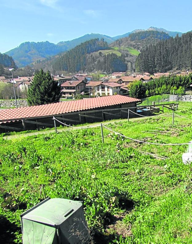 Las huertas del barrio de Garagartza contarán con una zona de compost