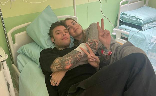 Fedez, marido de Chiara Ferragni, tras quitarse un tumor: «No veo la hora de ver a mis hijos»