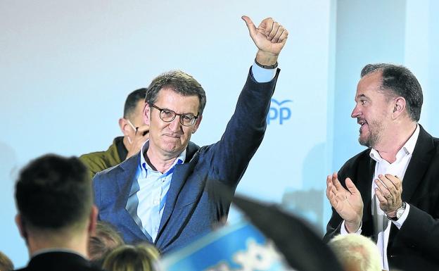 Núñez Feijóo tomará como guía al PP vasco para desarrollar su política autonómica