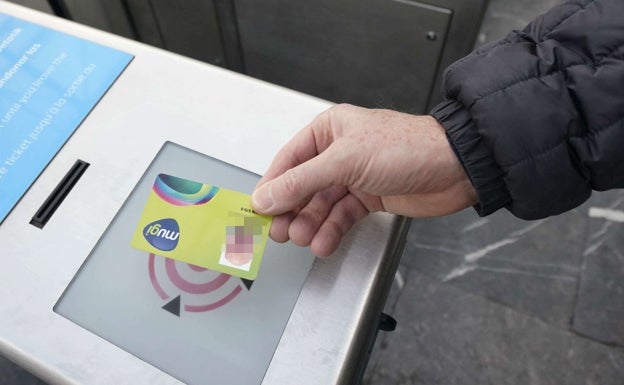 El Ayuntamiento de Irun propone que se congelen los precios de la tarjeta Mugi para los próximos dos años