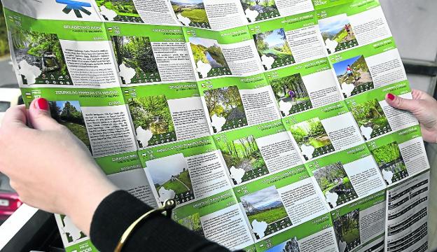 Una guía reúne 31 rutas de montaña homologadas de Tolosaldea