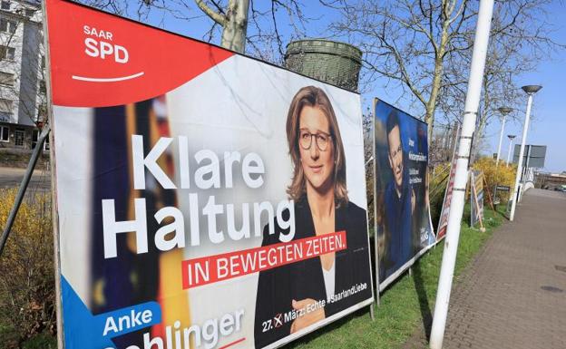 All the polls without exception predict an overwhelming victory for the SPD and its candidate Anke Rehlinger.