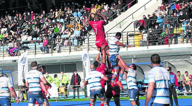 Rugby de alta intensidad en Altamira