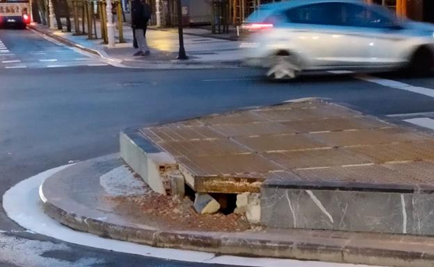 Una trampa frente a la playa de La Concha